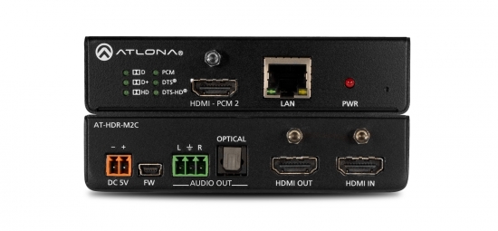 HDMI Audio De-Embedder i gruppen AV-Teknik / Signalhantering / De-Embedders hos Audiovision AB (AT-HDR-M2C)