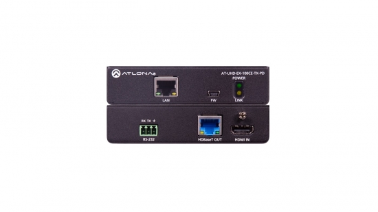 HDBaseT-sndare (100m) i gruppen AV-Teknik / Signalhantering / Extenders hos Audiovision AB (AT-UHD-EX-100CE-TX-PD)