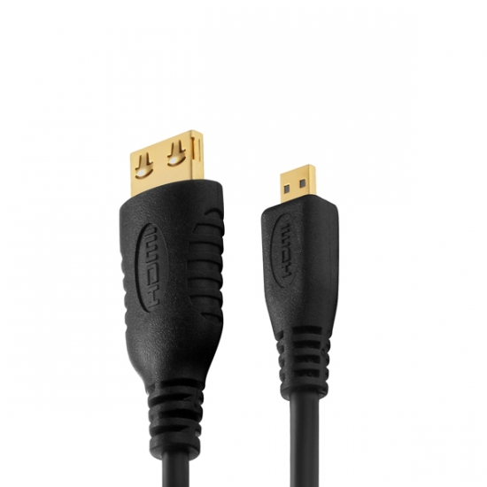 HDMI - Micro HDMI v.1.4 (10.2 GBPs) i gruppen Installation / Kablage / HDMI hos Audiovision AB (PU-PI1300)