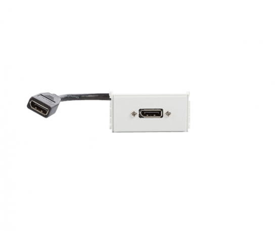 Uttagspanel - DisplayPort i gruppen Installation / Uttagssystem / Lsa uttag CYB hos Audiovision AB (SU-110-118)