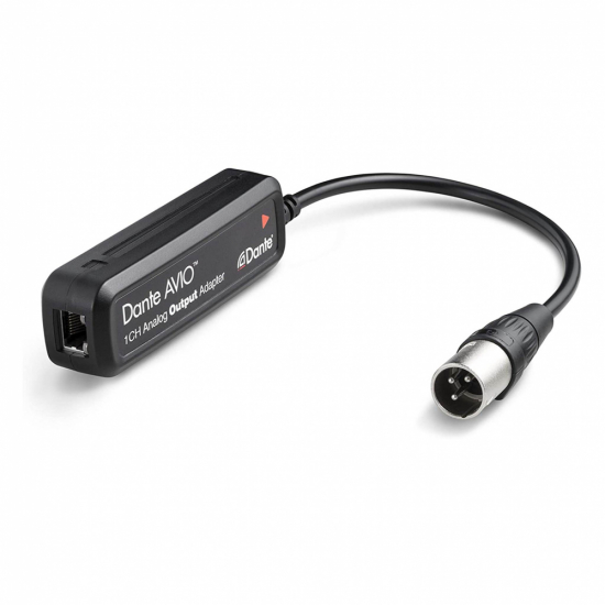 Dante Analog Output Adapter 0x1  i gruppen Ljud / vrigt / Dante/AES67 hos Audiovision AB (ADP-DAO-AU-0X1)