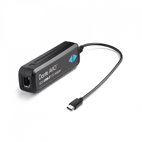Dante USB Typ C I/O Adapter 2x2 i gruppen Ljud / vrigt / Dante/AES67 hos Audiovision AB (ADP-USBC-AU-2X2)