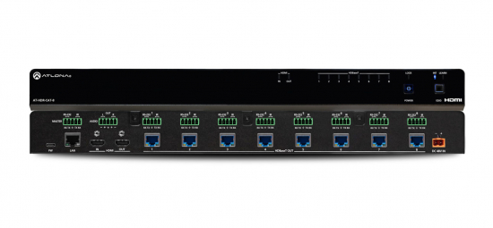 HDBaseT Distributionsfrstrkare , 1:8 i gruppen AV-Teknik / Signalhantering / Distributionsfrstrkare hos Audiovision AB (AT-HDR-CAT-8)