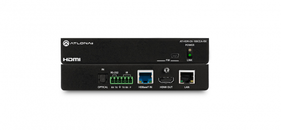 HDBaseT-mottagare HDR (100m) i gruppen AV-Teknik / Signalhantering / Extenders hos Audiovision AB (AT-HDR-EX-100CEA-RX)