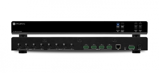 HDMI Matrix 4x4 (HDR) i gruppen AV-Teknik / Signalhantering / Bildvxlar hos Audiovision AB (AT-HDR-H2H-44MA)