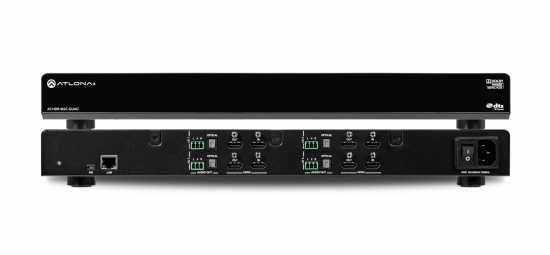 HDMI Audio De-Embedder i gruppen AV-Teknik / Signalhantering / De-Embedders hos Audiovision AB (AT-HDR-M2C-QUAD)
