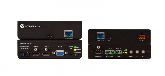 HDBaseT Extenderkit Multiformat (70m) i gruppen Signalhantering / Extenders / Multiformat hos Audiovision AB (AT-HDVS-150-KIT)