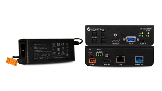 HDBaseT-sndare Multiformat (100m) i gruppen AV-Teknik / Signalhantering / Extenders hos Audiovision AB (AT-HDVS-200-TX-PSK)