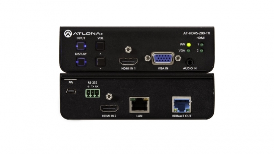 HDBaseT-sndare Multiformat (100m) i gruppen AV-Teknik / Signalhantering / Extenders hos Audiovision AB (AT-HDVS-200-TX)