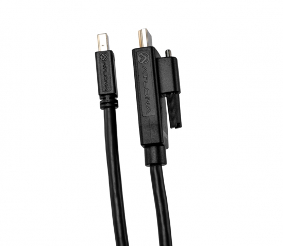 Mini DisplayPort - HDMI i gruppen Installation / Kablage / DisplayPort hos Audiovision AB (AT-LC-MDP2H)