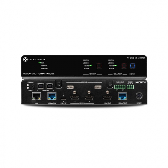 Omega MS42 i gruppen AV-Teknik / Signalhantering / Bildvxlar hos Audiovision AB (AT-OME-MS42-HDBT)