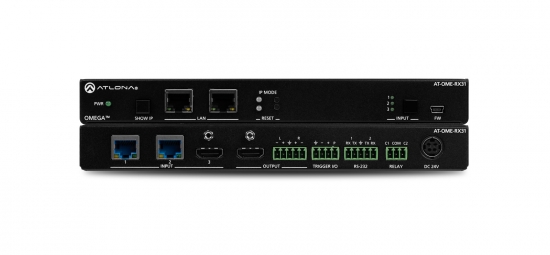 HDBaseT Mottagare/Vxel (100m) i gruppen AV-Teknik / Signalhantering / Extenders hos Audiovision AB (AT-OME-RX31)