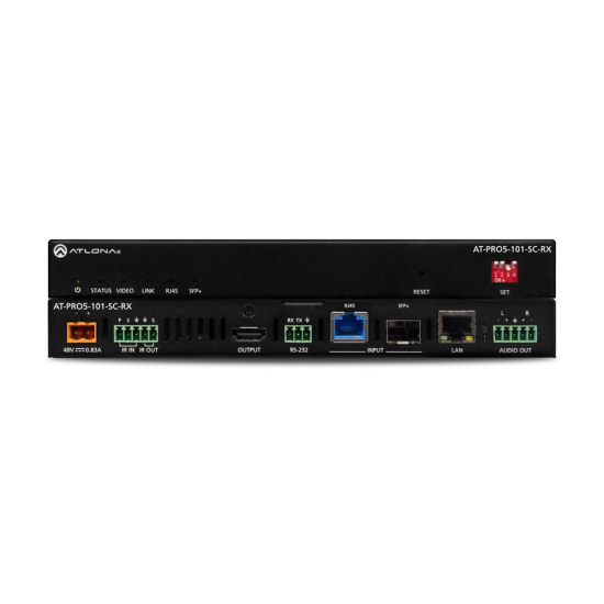 SDVoE mottagare / Scaler i gruppen AV-Teknik / Signalhantering / Extenders hos Audiovision AB (AT-PRO5-101-SC-RX)