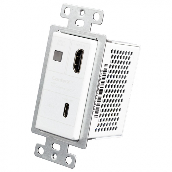 HDMI Vggpanel i gruppen AV-Teknik / Signalhantering / Extenders hos Audiovision AB (AV-AC-CXWP-USBC-T)