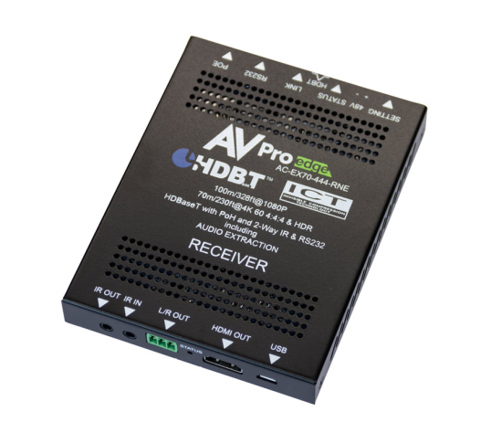 HDBaseT-mottagare fr Axion i gruppen AV-Teknik / Signalhantering / Extenders hos Audiovision AB (AV-AC-EX70-444-RNE)