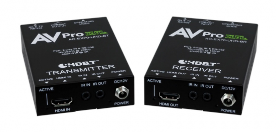 Extender Kit i gruppen AV-Teknik / Signalhantering / Extenders hos Audiovision AB (AV-AC-EX70-UHD-BKT)