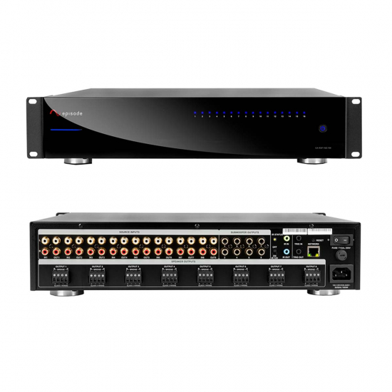 Zon-/matrixfrstrkare, DSP i gruppen Ljud / Frstrkare / Mixerfrstrkare hos Audiovision AB (EA-RSP-16D-100)