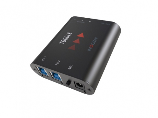 USB 3.0 2-1 Switch + Hub i gruppen AV-Teknik / Signalhantering / USB Vxlar hos Audiovision AB (INO-TOGGLE)