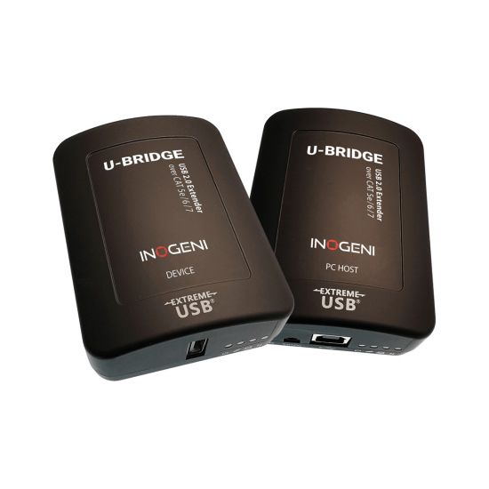 USB 2.0 Extender i gruppen AV-Teknik / Signalhantering / Extenders hos Audiovision AB (INO-U-BRIDGE)