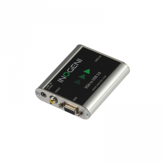 Konverter VGA - USB 3.0 i gruppen OUTLET hos Audiovision AB (INO-VGA2USB3)