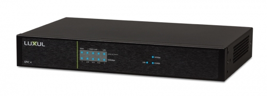 Epic 4, Gigabit Router, Multi-WAN i gruppen Ntverk / Routrar / Routrar hos Audiovision AB (LUX-ABR-4500-E)