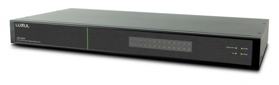 Managerad Gigabit Switch 26-Portar i gruppen Ntverk / Switchar / Managerade hos Audiovision AB (LUX-AMS-2624P-E)