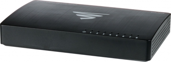 Gigabit Switch 8-Portar i gruppen Ntverk / Switchar / Omanagerade hos Audiovision AB (LUX-XGS-1008-E)