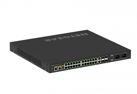 GSM4230UP - Managerad Gigabit Switch i gruppen Ntverk / Switchar / Managerade hos Audiovision AB (NET-GSM4230UP-100EUS)