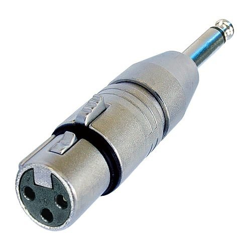 XLR - 6.35mm i gruppen Installation / Kontaktdon & Adapters / AV-Adapters/Kontaktdon hos Audiovision AB (NEU-NA2FP)