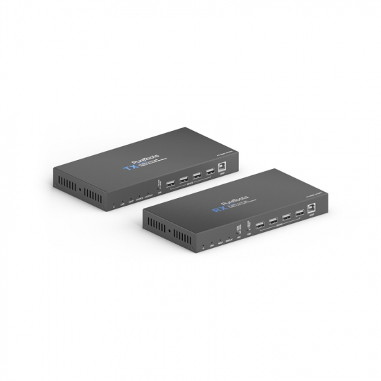 PT-HDBT-1010 - HDMI & USB Extenderkit i gruppen AV-Teknik / Signalhantering / Extenders hos Audiovision AB (PT-HDBT-1010)
