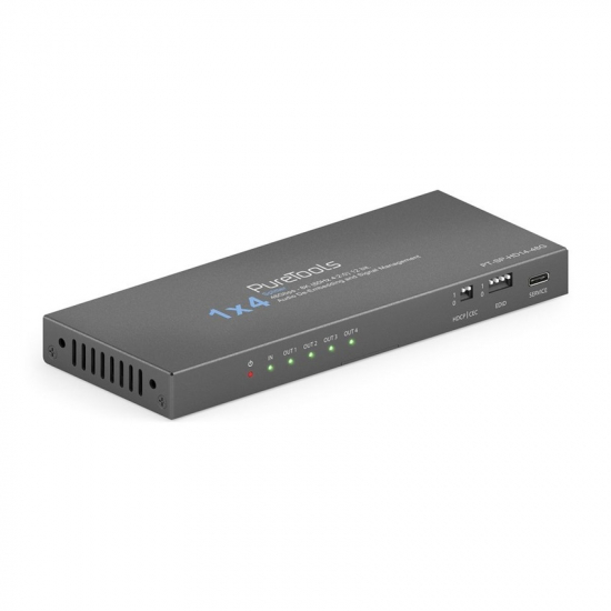 PT-SP-HD14-48G - HDMI Splitter i gruppen AV-Teknik / Signalhantering / Distributionsfrstrkare hos Audiovision AB (PT-SP-HD14-48G)