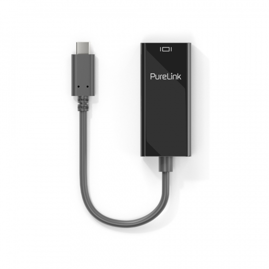 USB C - Mini DisplayPort i gruppen Installation / Kontaktdon & Adapters / AV-Adapters/Kontaktdon hos Audiovision AB (PU-IS211)