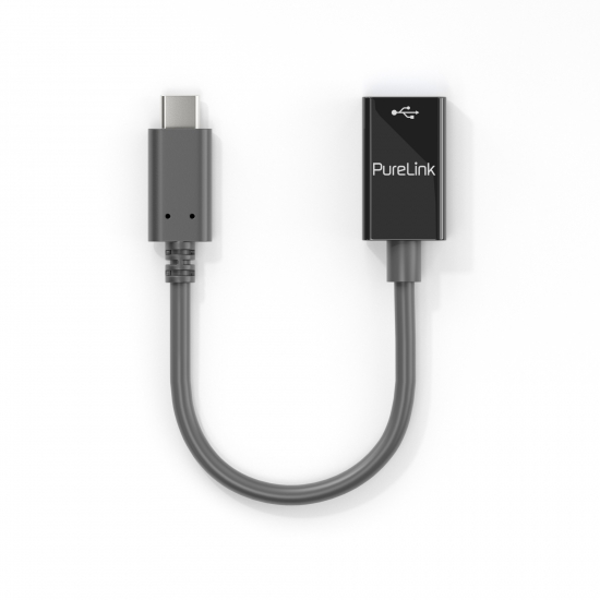 USB C - USB A i gruppen Installation / Kontaktdon & Adapters / AV-Adapters/Kontaktdon hos Audiovision AB (PU-IS231)