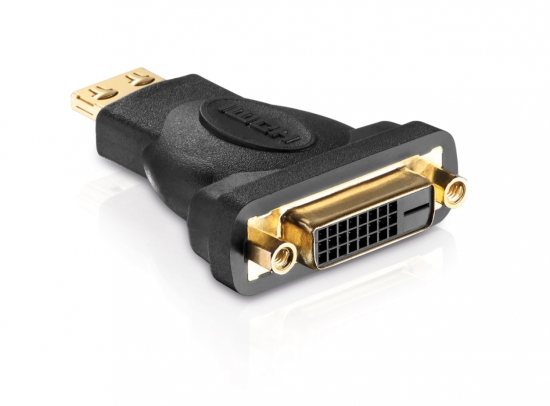 HDMI - DVI-D i gruppen Installation / Kontaktdon & Adapters / AV-Adapters/Kontaktdon hos Audiovision AB (PU-PI015)