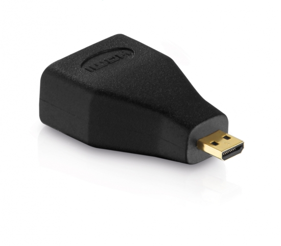HDMI - Micro HDMI i gruppen Installation / Kontaktdon & Adapters / AV-Adapters/Kontaktdon hos Audiovision AB (PU-PI080)