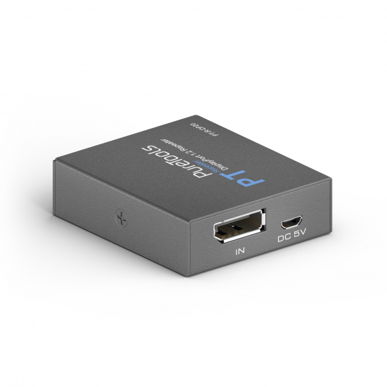 DisplayPort Booster/Fixer i gruppen AV-Teknik / Signalhantering / Tillbehr hos Audiovision AB (PU-PT-R-DP20)