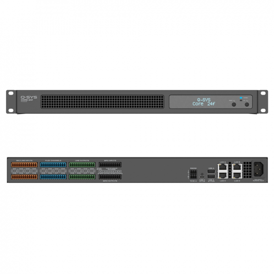 CORE 24F i gruppen Q-SYS / Produktserier / Cores hos Audiovision AB (QSC-CORE-24F)