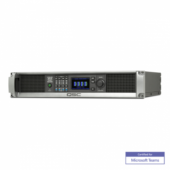 CX-Q Frstrkare i gruppen Q-SYS / vrigt / Microsoft Teams Certified hos Audiovision AB (QSC-CX-Q-2K4)