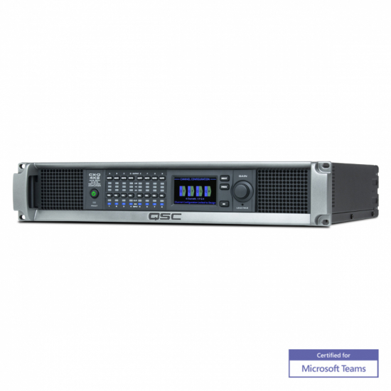 CX-Q Frstrkare i gruppen Q-SYS / vrigt / Microsoft Teams Certified hos Audiovision AB (QSC-CX-Q-4K8)