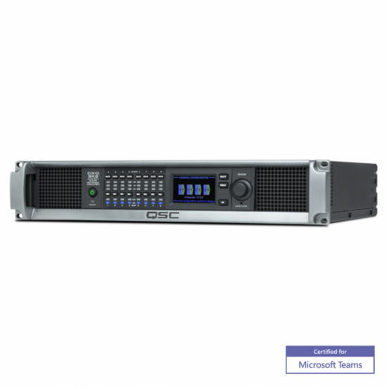 CX-Q Frstrkare i gruppen Q-SYS / vrigt / Microsoft Teams Certified hos Audiovision AB (QSC-CX-Q-8K8)