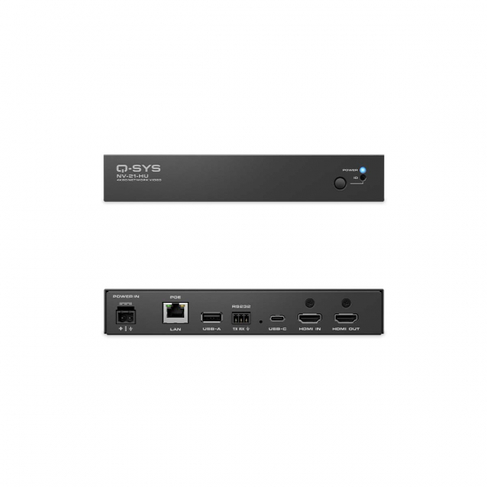 NV-21-HU i gruppen AV-Teknik / AV-ver-IP / Q-SYS NV Serien hos Audiovision AB (QSC-NV-21-HU)