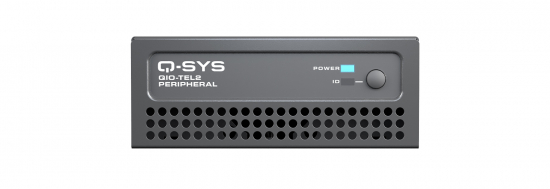 Q-SYS Expansion i gruppen Q-SYS / Q-SYS Platform / Expansioner hos Audiovision AB (QSC-QIO-TEL2)