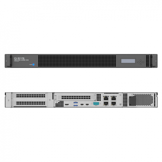 SERVER CORE X10 i gruppen Q-SYS / Produktserier / Cores hos Audiovision AB (QSC-SERVER-CORE-X10)