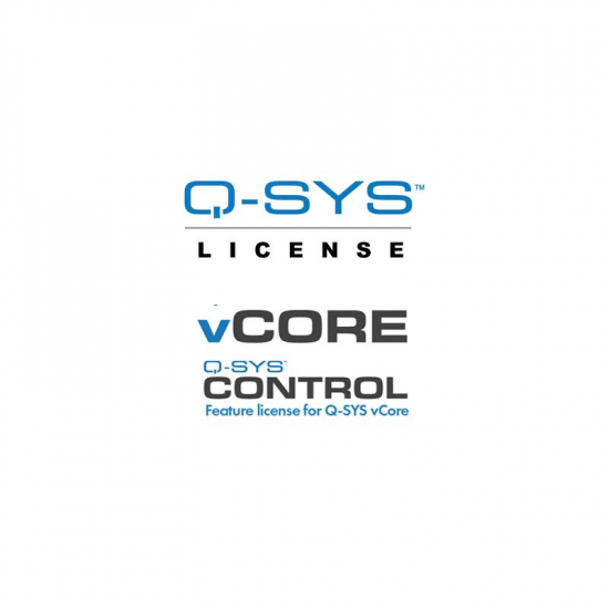 vCORE Control Engine Licens i gruppen Q-SYS / Licenser / Q-SYS Control hos Audiovision AB (QSC-SLCE3-VC-P)