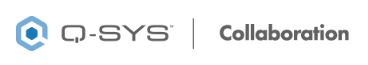 Q-SYS Licens AV Bridging i gruppen Q-SYS / Licenser / Q-SYS Video hos Audiovision AB (QSC-SLQBR-P)