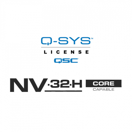 Core Mode Video Streaming Licens i gruppen Q-SYS / Licenser / Q-SYS Video hos Audiovision AB (QSC-SLQCMS-NV32-P)