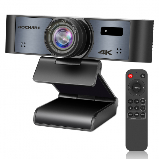 Webbkamera 4K, 110 i gruppen AV-Teknik / Kameror & Streaming / Webbkameror hos Audiovision AB (ROC-RC16)
