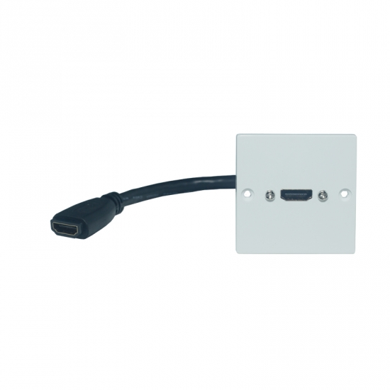 Uttagspanel HDMI i gruppen Installation / Uttagssystem / Lsa uttag Exxact hos Audiovision AB (SUP-WP-EU-004)