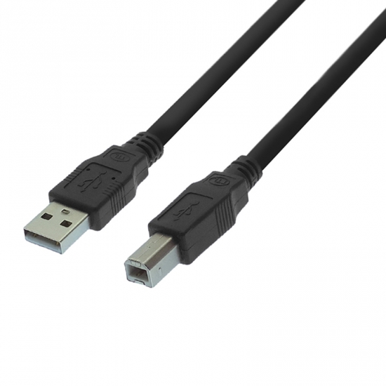 USB 2.0 (Typ A - Typ B) i gruppen Installation / Kablage / USB hos Audiovision AB (TTL-4121)