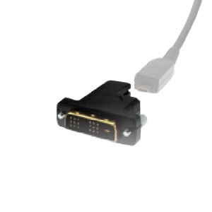 DVI Adapter till P-HDMI-AOC kabel i gruppen Installation / Kontaktdon & Adapters / AV-Adapters/Kontaktdon hos Audiovision AB (TTL-P-DVI-D-M)
